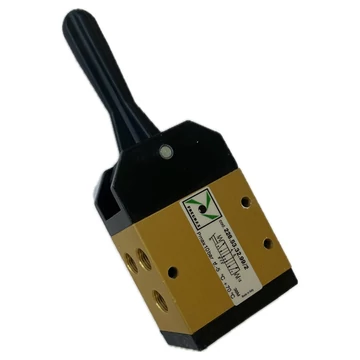 Kézi karos szelep, álló  5/3 ms G1/8" khny.