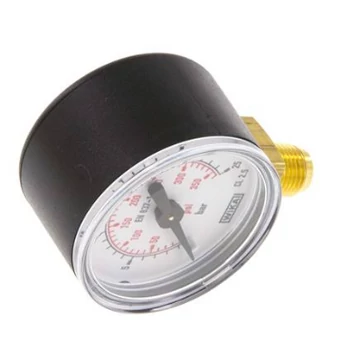 Manométer, alsó 1/8 coll csatl., átm: 40mm, 0/25bar