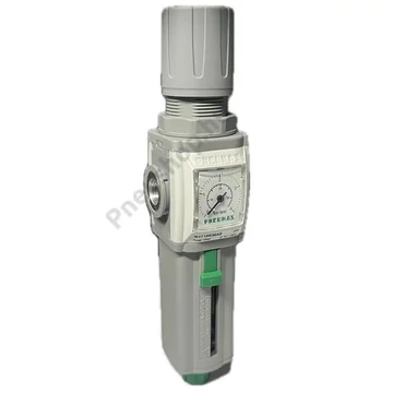 Szűrőszabályozó  G1/4", 5µ, 0-8bar, órával