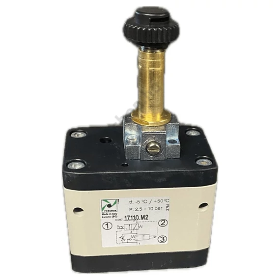 Elektromos elzáró szelep, G1/4", 3/2,  M2, lágyindítóval