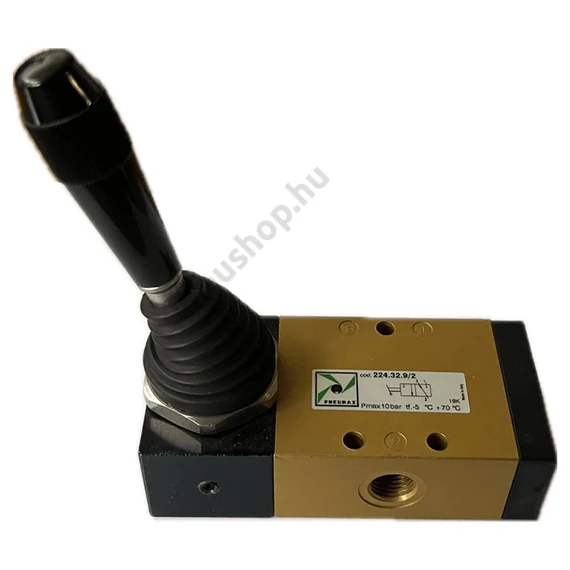 Kézi karos szelep, 3/2 bs G1/4"