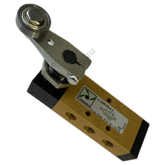 Görgőkaros szelep 5/2 , G1/8" ms.