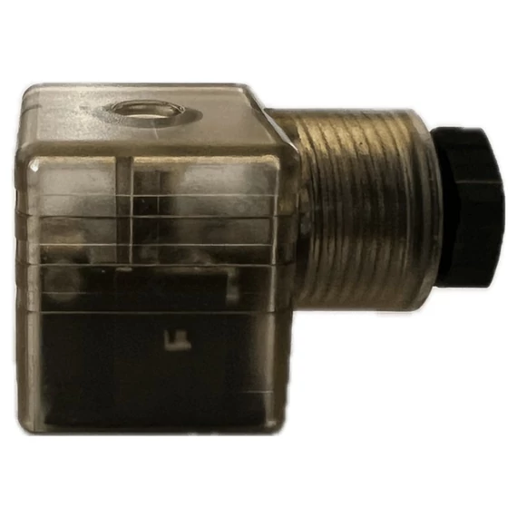 Csatlakozó dugó (30mm), LED 24VACDC