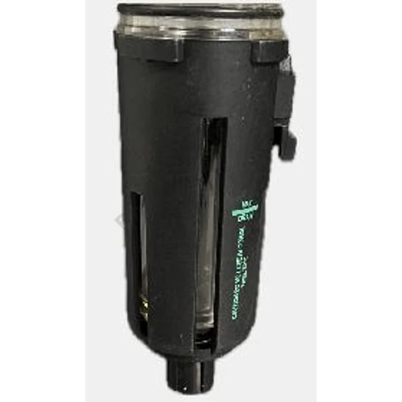 Szűrőpohár, kézi leeresztésű, G1/4", fémházashoz
