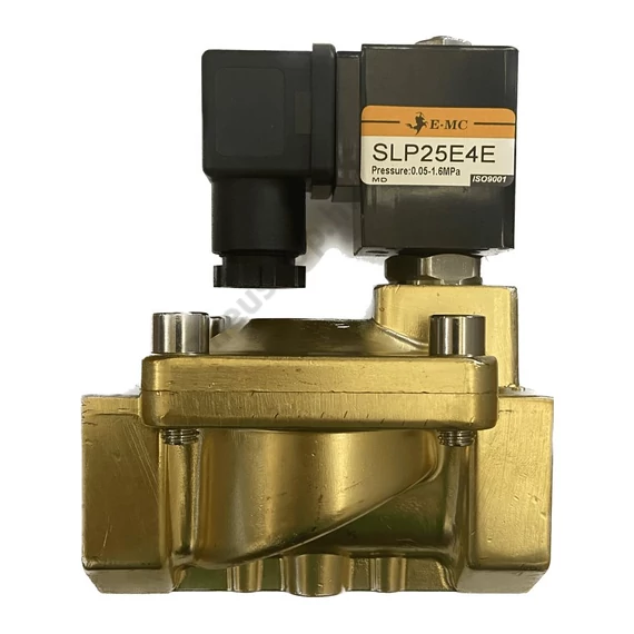 SLP Mágnesszelep, NC, 1 coll, EPDM, 24VDC, 0,5-16bar stekkerrel
