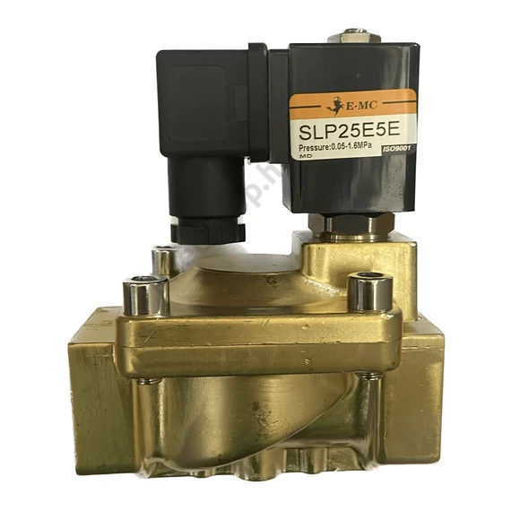 SLP Mágnesszelep, NC, 1 coll, EPDM, 12VDC, 0,5-16bar stekkerrel