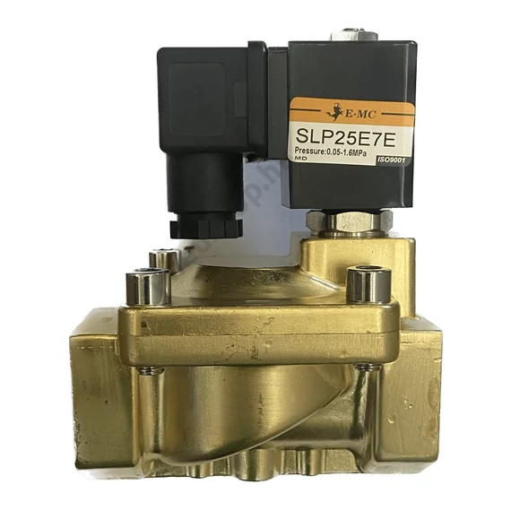SLP Mágnesszelep, NC, 1 coll, EPDM, 24VAC, 0,5-16bar stekkerrel