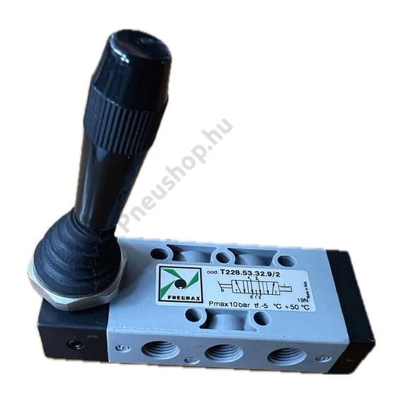 Kézi karos szelep, 5/3 ts. khny.G1/8"techno