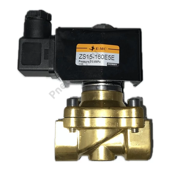 ZS1 Mágnesszelep, NC, 1/2 coll, EPDM, 12VDC, 0-10bar stekkerrel