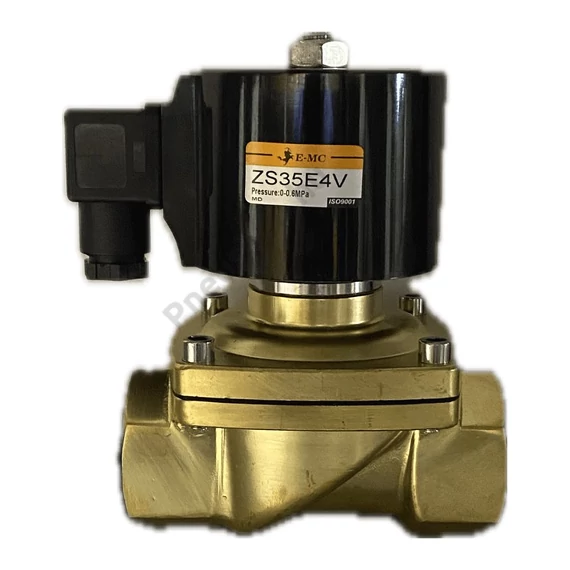 ZS1 Mágnesszelep, NC, 5/4 coll, FKM, 24VDC, 0-10bar stekkerrel