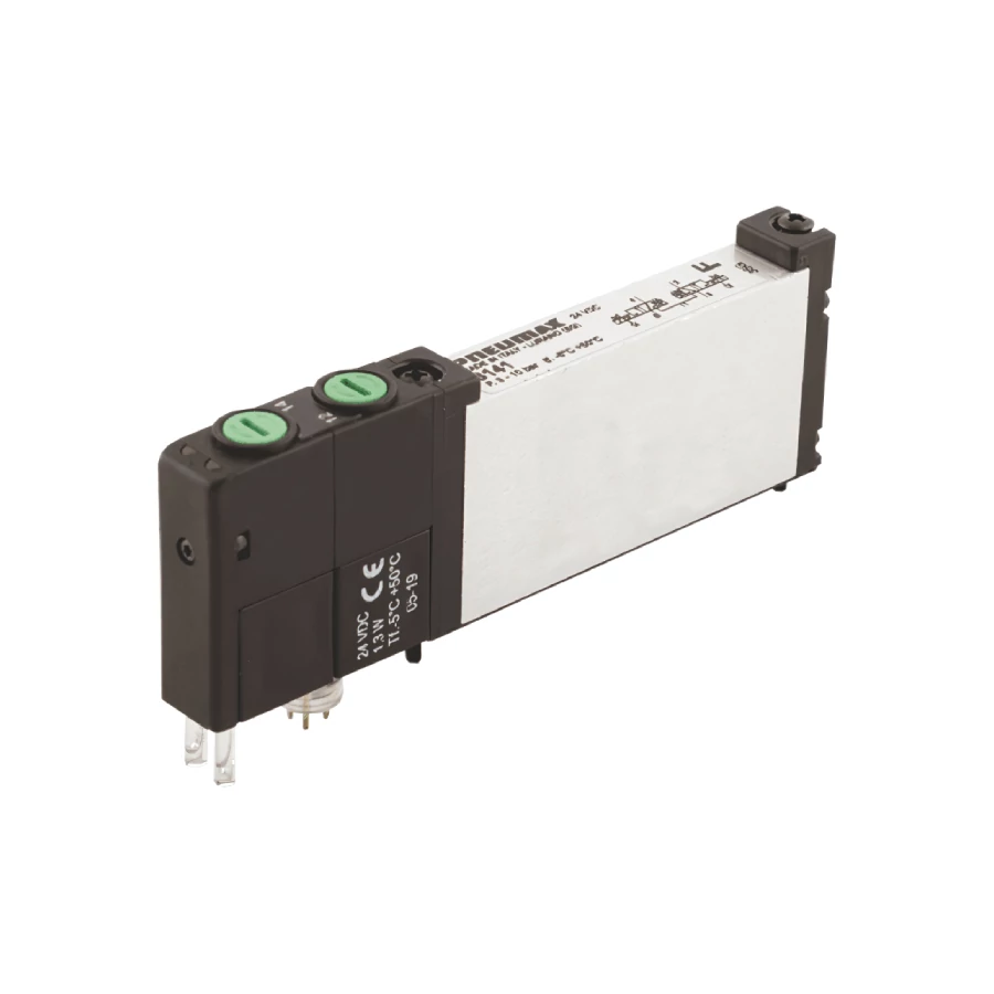 Mágnesszelep alaplapra 5/3 khz.24VDC