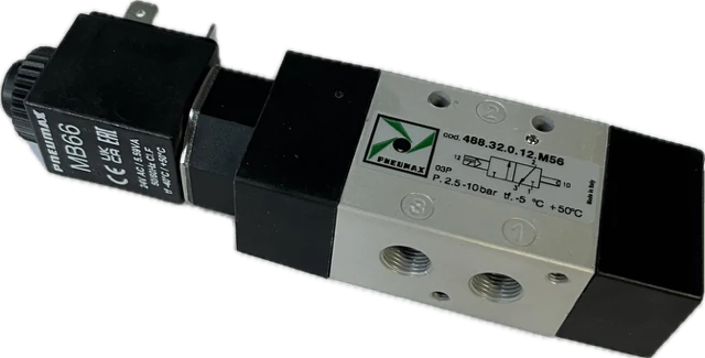 Mágnesszelep, G1/8”, diff., 3/2, 24VAC
