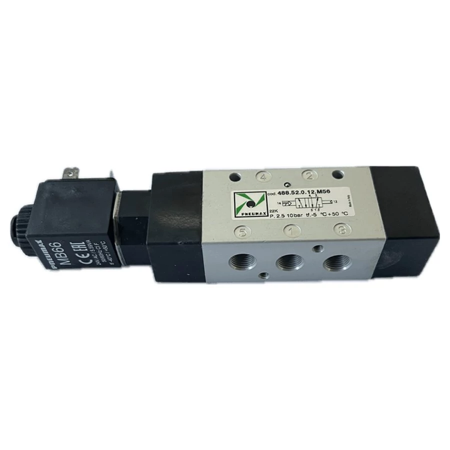 Mágnesszelep 5/2 m.s G1/8”, diff. 24VAC