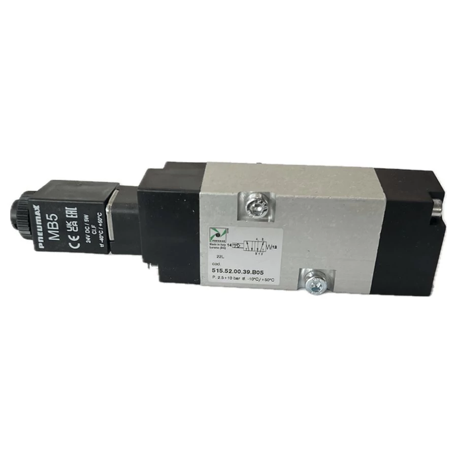 Mágnesszelep 5/2 m.s G1/4, Namur 24V DC