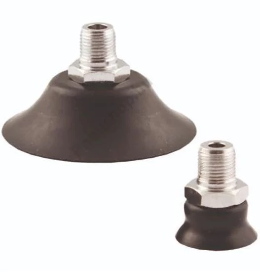 Kúp alakú, kerek vákuumkorong, NBR, M5, átm.: 10mm