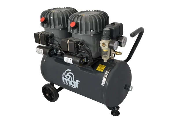 Csendes kompresszor 100 l/min 25 l tartály