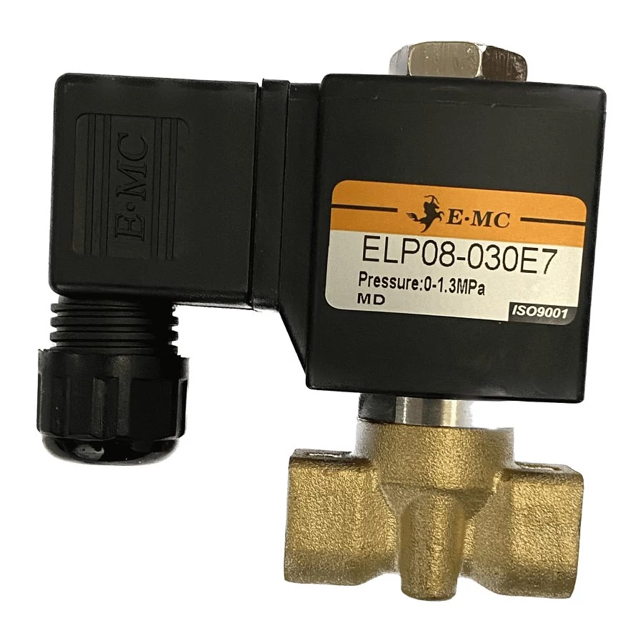 ELP Mágnesszelep, NC, 1/4 coll, FKM, 24VAC, 0-13bar stekkerrel