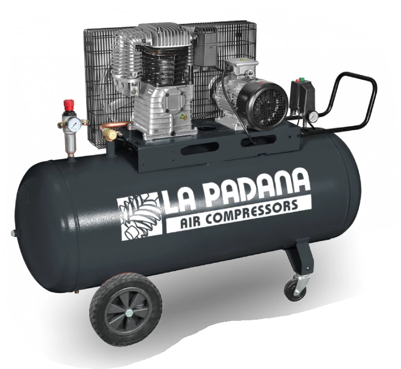 Dugattyús kompresszor - La Padana - PR 500/100T - 7,5 kW 