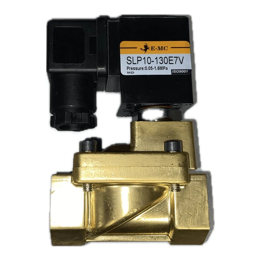 SLP Mágnesszelep, NC, 3/8 coll, FKM, 24VAC, 0,5-16bar stekkerrel