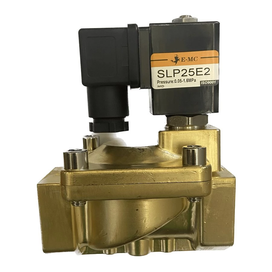 SLP Mágnesszelep, NC, 1 coll, NBR, 230VAC, 0,5-16bar stekkerrel