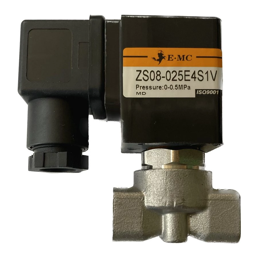 ZS1 Mágnesszelep, RM , NC, 1/4 coll, FKM, 24VDC, 0-7bar stekkerrel